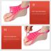 Bunion Corrector Toe Stretch Belt - Adjustable Pink Brace for Claw Toe Correction in Women and Men - Foot Relaxation Splint with Toe Straighteners - Buy Online on GoSupps.com