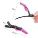 24 PCS Professional Hair Clamps - Plastic Crocodile Clips for Hairdressers | Durable Hair Accessories & Stencils - Buy Online on GoSupps.com