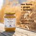 Mellona 100% Raw & Natural Creamy Golden Honey With Ginger & Turmeric Unheated & Unfiltered 1KG - Buy Online on GoSupps.com