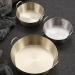 MAGICLULU 5pcs Sauce Dish Appetizer Side Dishes Kitchen Condiment Dish Steel Dipping Plates Metal Sauce Cups Household Dish Sauce Pot Small Saucers Bowl Cold Dish Stainless Steel re-usable 8X8CMx5pcs Silverx5pcs - Buy Online on GoSupps.com