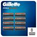 Gillette ProGlide Razor Blades Men Pack of 8 Razor Blade Refills with Precision Trimmer 5 Anti-Friction Blades (Packaging May vary)