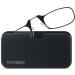 Thinoptics Reading Glasses | Compact Foldable Flex-Fit Technology | Universal Visual Aid for Men & Women | 1.00-2.50 Diopters | Black Frame & Case - Buy Online on GoSupps.com