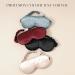 Buy 100% 22 Momme Mulberry Silk Sleep Mask | Weighted Eye Cover for Men & Women | Blackout 3D Sleeping Mask for Lash Extensions - Adjustable Strap (Pink - Buy Online on GoSupps.com