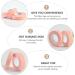 FRCOLOR Lashes Tool 5 Rolls Eyelash Tape Non-woven Tape Beauty Salon Supplies Sensitive Eyelashes Grafting Supply - Buy Online on GoSupps.com