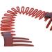 Comb DIY Bendable Plastic Hair Comb Ponytail Hair Styling Tool Modern Banana Clip Interlocking Comb French Side Comb For Women Girls 1 - Buy Online on GoSupps.com