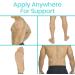 Vive Kinesiology Tape - 105ft Uncut Kensio Roll for Muscle and Joint Recovery - Waterproof Support for Shoulder, Back, Knee, Elbow, Ankle Pain Relief - Beige 2x105' - Buy Online on GoSupps.com