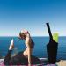 ONEGenug Yoga Mat Bag - Long Strap Tote Sling Carrier with Side & Zipper Pocket - Fits Most Size Mats - Black - Buy Online on GoSupps.com