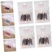 Outanaya 40pcs Sponge Stick Sponge Applicator Foundation Makeup Brush Eyeshadow Stick Eye Shadow Plastic Abs - Buy Online on GoSupps.com