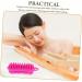 Frcolor Silicone Shower Scrubber & Hairbrush 2-Pack Scalp Meridian Massage Tool for Body & Hair Care Perfect for Bathing & Washing - Buy Online on GoSupps.com