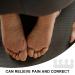 LIUJZZJ Silicone Toe Separator - Pedicure Toe Correction & Hallux Valgus Splint for Ball Protection | Transparent & Comfortable - Buy Online on GoSupps.com