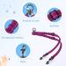 Slowton Adjustable Double Dog Leash - 360 Rotatable Reflective No Splinters for Small Dogs (3-9 kg) - Rose Red - Buy Online on GoSupps.com