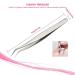 Professional Eyelash Extension Tweezers Kit with Eyebrow Scissors - Stainless Steel Tools Set in Storage Box - Buy Online on GoSupps.com