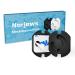Norjews sockets of child locking 20 pieces - socket protection with rotary mechanism child locking for socket socket fuse for babies and children - black