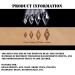 Diamond Stamps 3D Geometric Pattern Leather Stamps - Stainless Steel Set of 4 Stamping Tools (LX1-2) - Buy Online on GoSupps.com