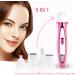 VERY ETERNITY 4 in 1 Lady Shaver Kit - USB Rechargeable Women's Shaver Set for Facial, Body, Nose, Eyebrow & Bikini Trimming (Pink) - Buy Online on GoSupps.com