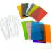 KIPHEPI 4x6 Stained Glass Sheets for Crafts - 12 Variety Textures - Transparent-A - Cathedral Art Glass for Mosaics - Buy Online on GoSupps.com