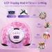 220W LED UV Nail Dryer Lamp with Sensor & LCD Display | Professional Gel Nail Lamp for Fingernails & Toenails | 4 Timer Settings | Suitable for All Gel Types - International Shipping - Buy Online on GoSupps.com
