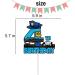 Police Cake Topper for Boys Girls 4th Happy Birthday Police Car Lights Sign Theme Party Decorations Supplies Glitter Blue Sheriff Police 4 Years Old Cake Decorations - Buy Online on GoSupps.com