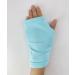 Hot & Cold Hand Therapy Gloves - Ice Pack for Pain Relief | Microwavable & Freezable - Arthritis, Injuries, Carpal Tunnel - Small/Medium Teal - Buy Online on GoSupps.com