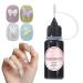 Nail sculpting gel | 10ml non-stick clear jewelry glue - 3D sculpting nail gel | For art design gems glitter paint colors suitable for beginners home use and more