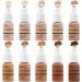 PHOERA Full Coverage Foundation Set with Primer, Powder, and Concealer - Includes Kabuki Brushes and Makeup Sponges (102 Nude + 104 Buff Beige) - Buy Online on GoSupps.com