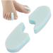 2 pieces toe spreader toe protection toe -divider hallux foam toe spacers Beautable toe extensor partial foam toe separator to align the toes relief friction
