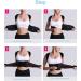 Waist Trainer Adjustable Posture Corrector Back Support Invisible Shoulder Back Brace Lumbar Spine Waist Cincher(Small) Small Black - Buy Online on GoSupps.com