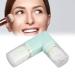 Double Head Retractable Powder Brush | Ergonomic Blue Makeup Brush for Portable Use - Ideal for Home & Travel - Buy Online on GoSupps.com