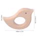 Beech Wooden Bird Teething Toys Set for Natural Pain Relief - 5 Pcs DIY Baby Teether Handiwork Accessory - Buy Online on GoSupps.com