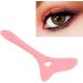 Silicone Eyeliner Winged Aid Tool Reusable Eyeliner Stencils Aid Tool Multifunctional Eyeliner Stencil Drawing Aid Tool for Makeup(Pink) - Buy Online on GoSupps.com