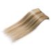 Buy SEGO Clip-In Hair Extensions - 100% Remy Human Hair 22 Smooth White/Brown/Light Blond #12P613-1 75g - Thin 8 Bricks for Easy Styling - Buy Online on GoSupps.com