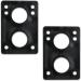 Yocaher Longboard Skateboard Combo Set - 71mm Wheels + 7/180mm Black Trucks with Bearings and Hardware - Buy Online on GoSupps.com