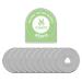 XINART 45mm Rotary Cutter Blades for Fiskars/OLFA/Cricut/Nicapa Rotary Cutter Replace Blades for Crafts Quilting Scrapbooking Sewing (10PACK-TriangleHole Blades 45mm Non-titanium plating) M 10PACK-TriangleHole Blades 45mm Non-titanium plating