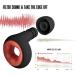 Concert Ear Plugs - High Fidelity Noise Cancelling Earplugs for Musicians & Festivals | 2 Pairs with 6 Reusable Foam & Silicone Tips - 25-33dB Noise Reduction - Buy Online on GoSupps.com