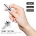 Lurrose Rhinestone Spider Open Ring Stylish Fingernail Protective Cover & Unique Nail Accessory | International Shipping Available - Buy Online on GoSupps.com