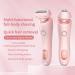 The Glide Pro 3.0 Razor Silk Glide Pro Shaver Gentle Nick-Free Shaving Ipx7 Dry Wet Dual Portable Wireless with Travel Storage Bag (Pink+Blue) - Buy Online on GoSupps.com