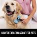 Gorilla Grip Self Cleaning Pet Slicker Brush for Dogs and Cats - Shedding and Dematting Tool for Long or Short Hair Pets - Detangle Undercoat Fur - Blue, 7.28 x 4.96 - Buy Online on GoSupps.com