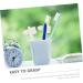 Partykindom Double-Headed Toothbrush Set - 4 Pro Prosthesis Brushes for Dentures & Oral Care Tools - Buy Online on GoSupps.com