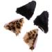 DEARMAMY 4 Pairs Fox Ear Hair Clip Animals Hair Clips Cat Ear Barrettes for Women Animals Hairpin Women Hair Barrettes Alligator Hair Clips Plush Animals Hair Pin Hairpin for Flannel - Buy Online on GoSupps.com