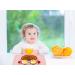 Qshare Toddler Plate | Portable BPA-Free Silicone Suction Plate for Kids | Dishwasher & Microwave Safe | 11x8x1 inch | Cream Pink - Buy Online on GoSupps.com
