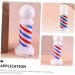 FRCOLOR Signs Luminous Pole Barber Pole Light Decorative Lights Red White Blue To Rotate Equipment - Buy Online on GoSupps.com