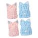 Housoutil 4 Pcs Thicken Shower Hair Drying Cap Fast Drying Cap Shower Cap Soft