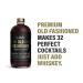 LAVA Premium Aromatic Old Fashioned Cocktail Mixer 16oz - Makes 32 Cocktails - Cocktail Syrup with Aromatic Bitters, Demerara, Marasca Cherry, Orange Zest, Hazelnut, Cinnamon - Just Add Whiskey 16 Fl Oz - Buy Online on GoSupps.com