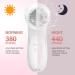 TOUCHBeauty Facial Cleansing Brush Set | 3 Brush Heads for Gentle Cleansing, Deep Scrubbing, and Massaging | AG-0525A Pink - Buy Online on GoSupps.com
