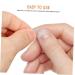 PLAFOPE 6 Sheets Nail Patch Sheer Nail Polish Manicure Kit Nail Sticker Gels Stickers Nail Kits Clear Nail Polish Transparent Nail Polish Nail Gel Strips Gel Pedicure Kit Double Sided Tape - Buy Online on GoSupps.com