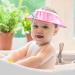 TOYANDONA Baby Bathing Cap | Adjustable Kids Shower Protection Hat - Pink - Buy Online on GoSupps.com