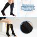 Shop Medical Compression Stockings for Women & Men - Graded Support for Varicose Veins & Edema | Anti-Thrombosis Socks in Black Size L - Buy Online on GoSupps.com