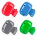 4 Pack Travel Toothbrush Head Covers Toothbrush Protector Cap Brush Pod Case Protective Portable Plastic Clip for Manual & Electric Toothbrush Household Travel Camping Bathroom School Business Red Blue Green Grey