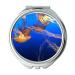 Mirror makeup mirror jellyfish nature ocean pocket mirror portable mirror