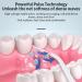 Portable Cordless Water Flosser for Teeth - 4 Jets 3 Modes IPX7 Waterproof Rechargeable Oral Irrigator - Eco-Friendly Pink Tooth Flosser - Buy Online on GoSupps.com